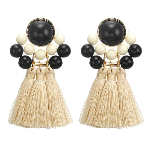 Title 4, Womens Fashionable Exaggerated Alloy Tassel Re...