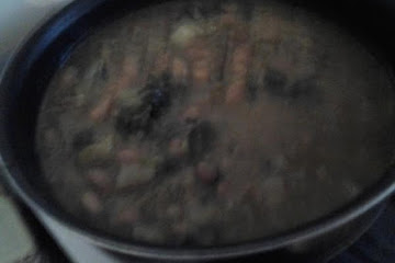 Crock pot Beans and Greens soup