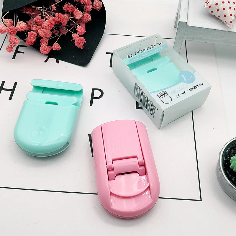 ABS Wimpernzange Neu Kunststoff Mini Tragbar Für Perfekten Schwung Unterwegs Kompaktes Design Einfache Anwendung Für Volle Wimpern