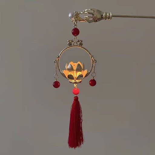 Title 5, Womens Antique Style Luminous Lantern Tassel H...