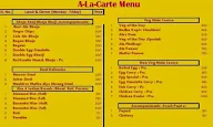 BongHomie menu 4