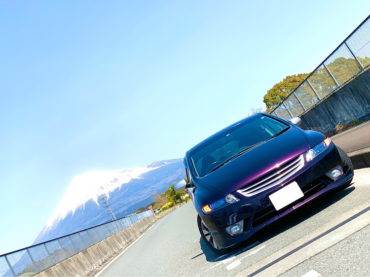 オデッセイのおはようございます☀・富士山と愛車・誰かチーム入りませんか？？・まだ夏タイヤ無理かなぁ〜😱😭・チームローガン東海に関するカスタム事例の投稿画像3枚目