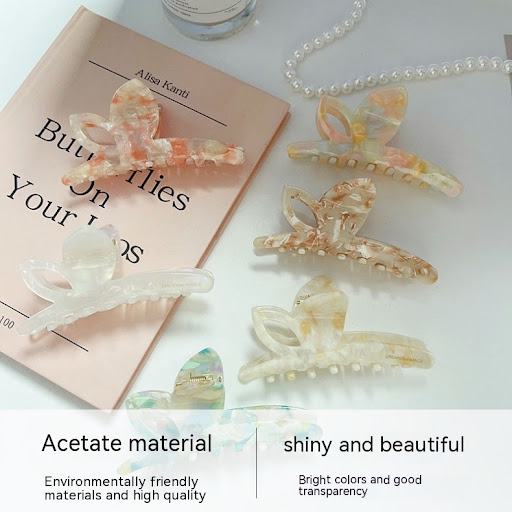 Title 2, Girls Updo Shark Clip Barrettes. Effortlessly ...