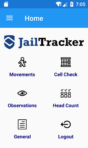 Screenshot Jailtracker Mobile