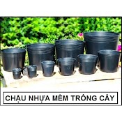 Chậu Nhựa Trồng Cây Sân Vườn, Chậu Trồng Rau, Chậu Trồng Hoa Tiện Lợi – Chậu Nhựa Mềm Dẻo Loại Dày