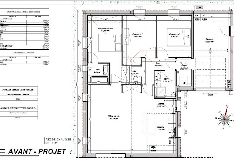  Vente Terrain + Maison - Terrain : 1 393m² - Maison : 80m² à Pranzac (16110) 