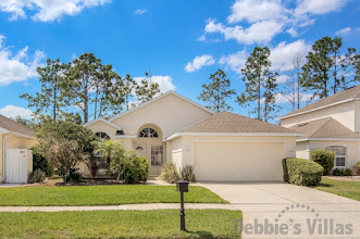 Orlando villa, close to Disney, west-facing private pool and spa, peaceful golfing community