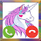 ‪Fake Call Unicorn and Game‬‏