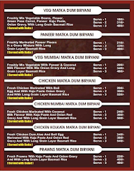 Kukdookoo Biryani menu 1