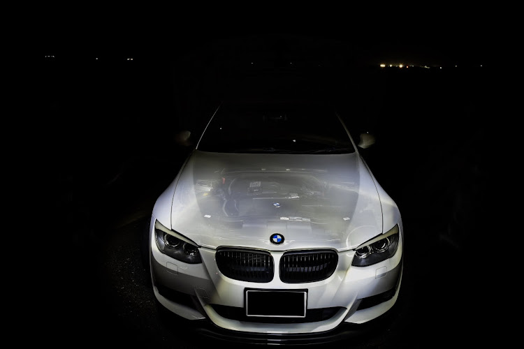 3シリーズ クーペの夜輝車杯・加工写メ😁・BMW・3シリーズクーペ・中津城に関するカスタム事例の投稿画像1枚目