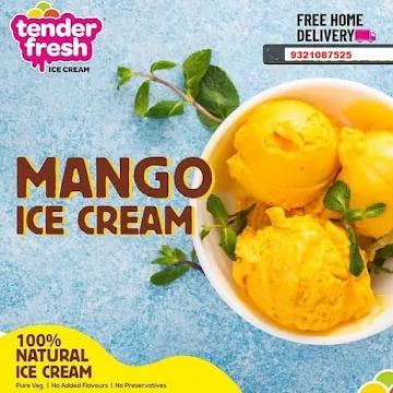 Tender Fresh Ice Creams menu 