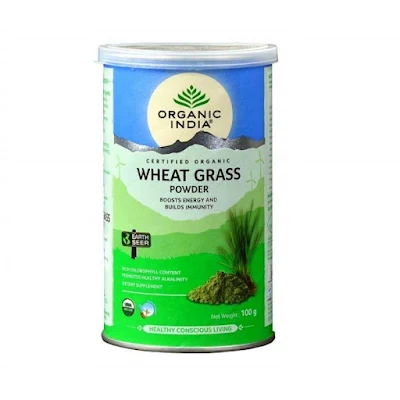 Organic India Wheat Grass Powder 100 Gm