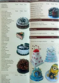 Cake O' Clock menu 1