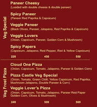 Pizza Castle menu 6