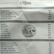 Egg Tadka menu 3