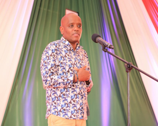 Chief Administrative Secretary in the Ministry of ICT and Digital economy Dennis Itumbi.