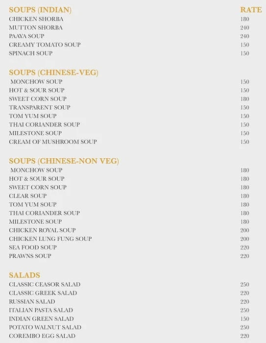 Bombay Drunkyard menu 