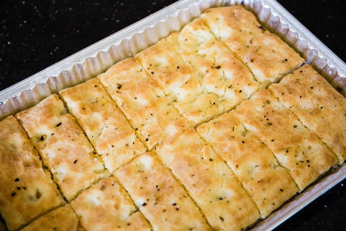 Take & Bake Focaccia Bread!