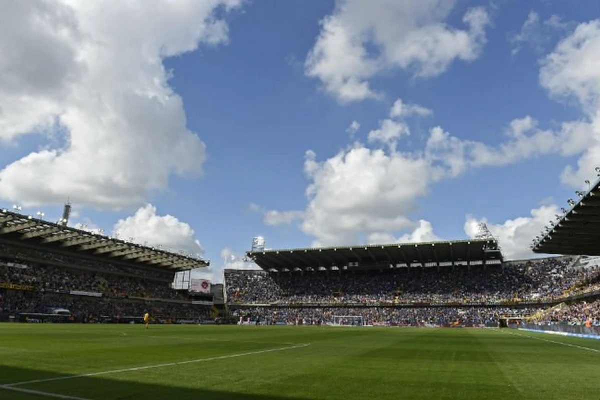 Nouveau stade du Club de Bruges : la ville donne son feu vert