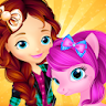 Pony & Girl Dress Up icon