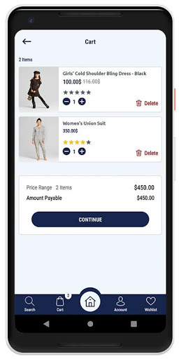 Screenshot CiyaShop