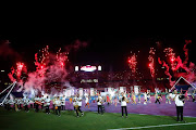 A file photo of dancers performing during the closing ceremony ahead of the 2019 Africa Cup of Nations (CAN) final football match between Senegal and Algeria at the Cairo International Stadium in Cairo.