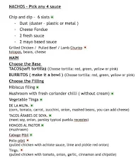 Tinga menu 2