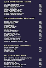 Hotel Vaishnavi Grand menu 7