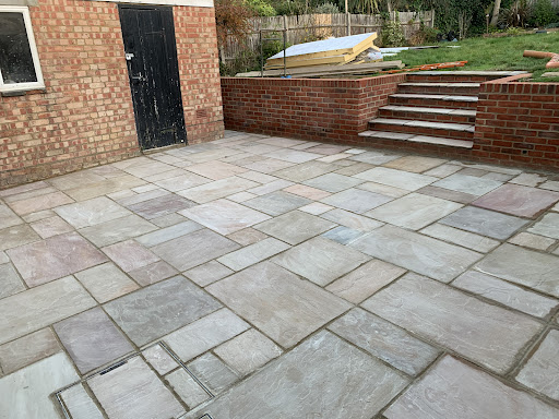 Southgate - Indian Sandstone patio
