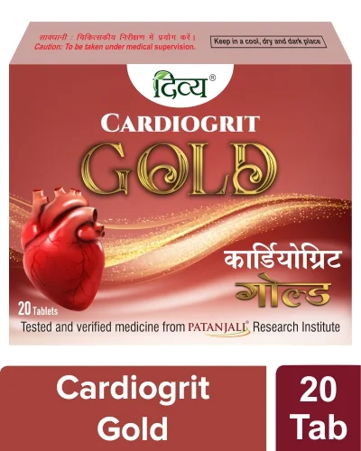 Patanjali Divya Cardiogrit Gold Tablet 20 N - 11 gm