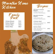 Marata Home Kitchen menu 1