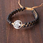 Volcanic stone silver