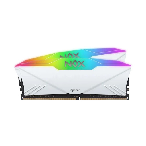 RAM desktop APACER DDR4 32G(16Gx2) 3600 OC NOX RGB WHITE AURA 2 (2 x 16GB) DDR4 3600MHz (AH4U32G36C25YNWAA-2)