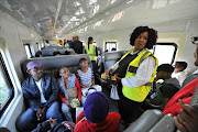 October 29 2016  Jonita   Mosala  sell train tickets to Johannesburg Pic Veli Nhlapo/Sowetan