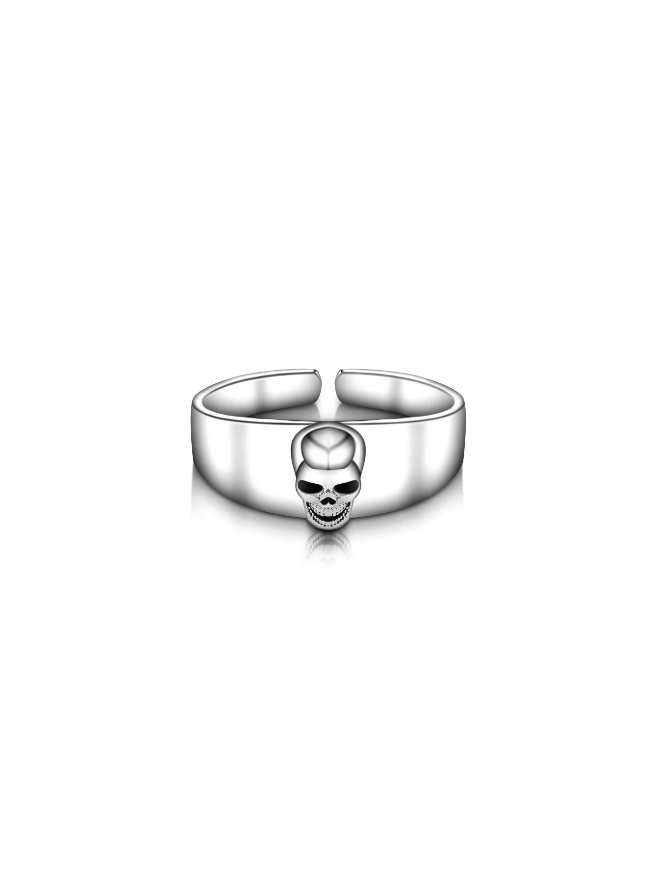Title 3, Fashion Personality Retro Skull Ring voor dames...