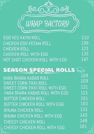 Wrap Factory menu 2