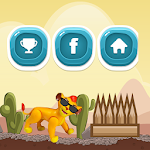 Cover Image of ดาวน์โหลด Lion Running Free Game 2.0 APK