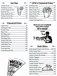 Coffee Fries & Gossips menu 5