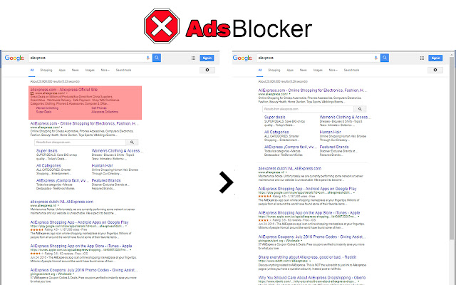 Ads Blocker chrome extension