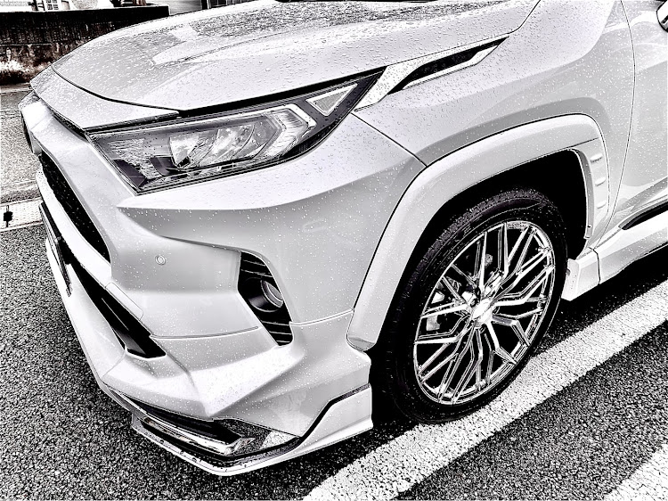 RAV4のrav4・熊本・ＲＡＶ４カスタム・釈迦でぇーすに関するカスタム事例の投稿画像1枚目