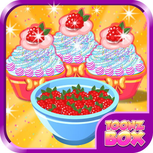 Berry Cup Cake Cooking