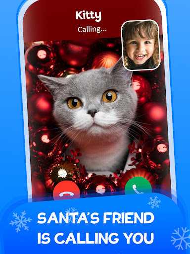 Screenshot Fake Call Merry Christmas Game