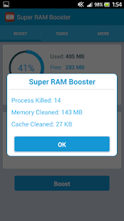   Super RAM Booster- screenshot thumbnail   