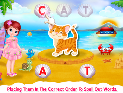 Princess ABC: Spelling Learning and Quiz(圖1)-速報App