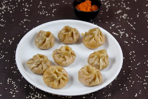 Soyabean Steamed Momos [8 Pieces]