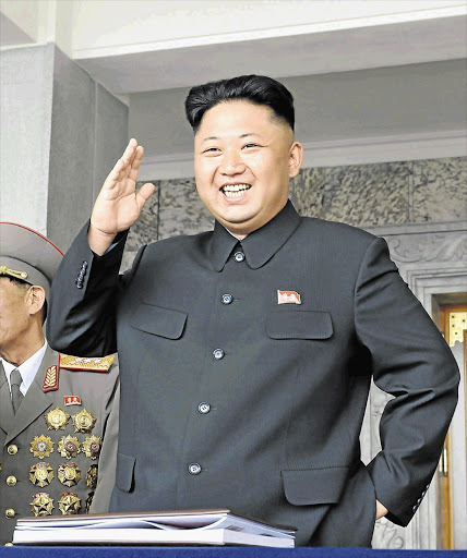 ALL SMILES: North Korea's leader Kim Jong-un