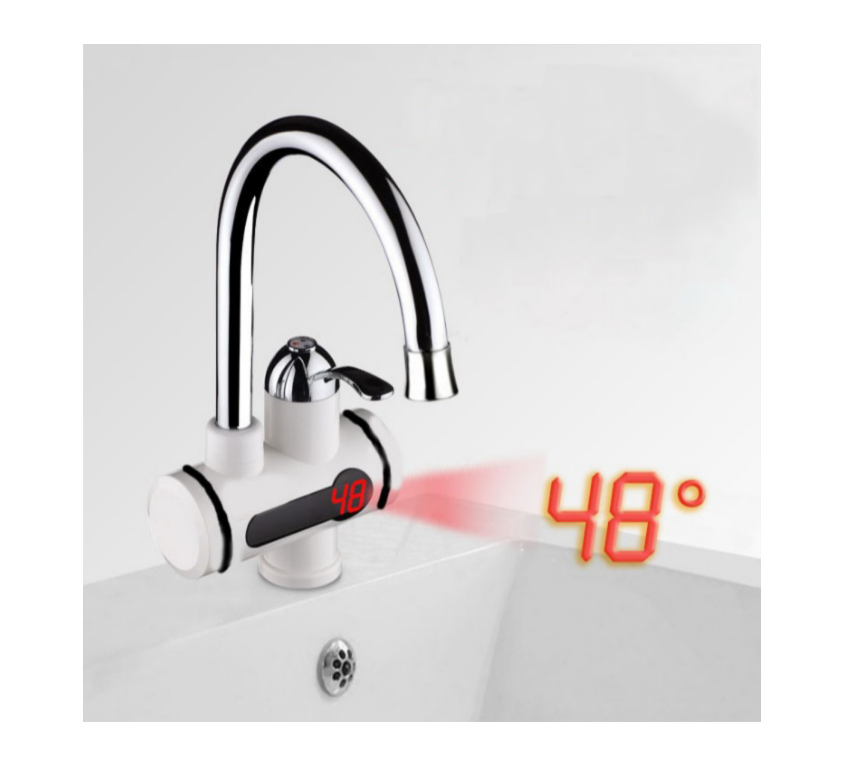 Electric Heating Faucet for Kitchen and Bathroom Small Instant Water Heater for Home Use Efficient and Convenient