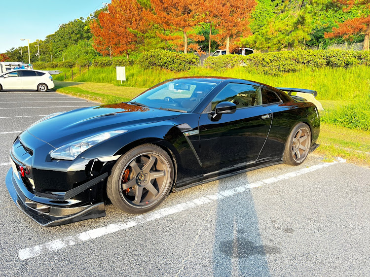 NISSAN GT-RのGT-R R35・NISSAN GT-R・岡山国際サーキット・FUNRUN・多賀の浜 海水浴場 駐車場に関するカスタム事例の投稿画像1枚目