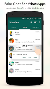 Fake whatsapp chat