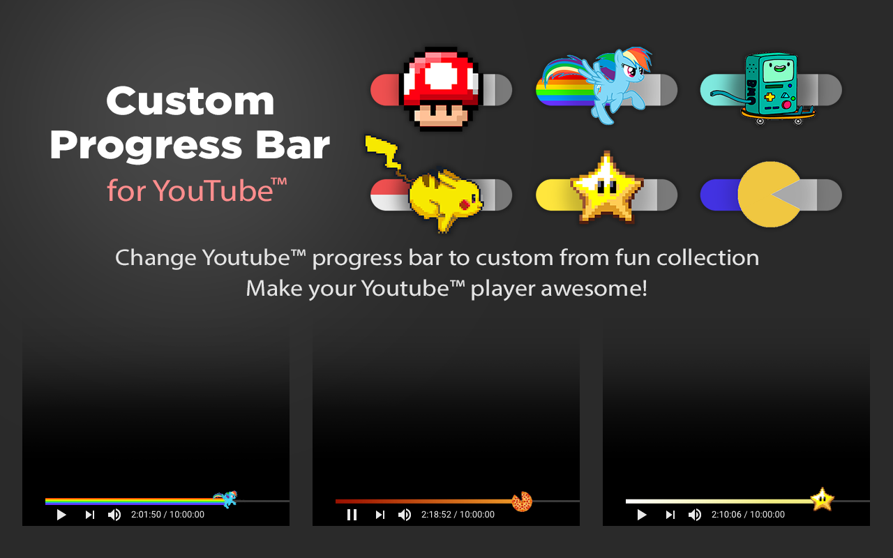 Custom Progress Bar for YouTube™ Preview image 3